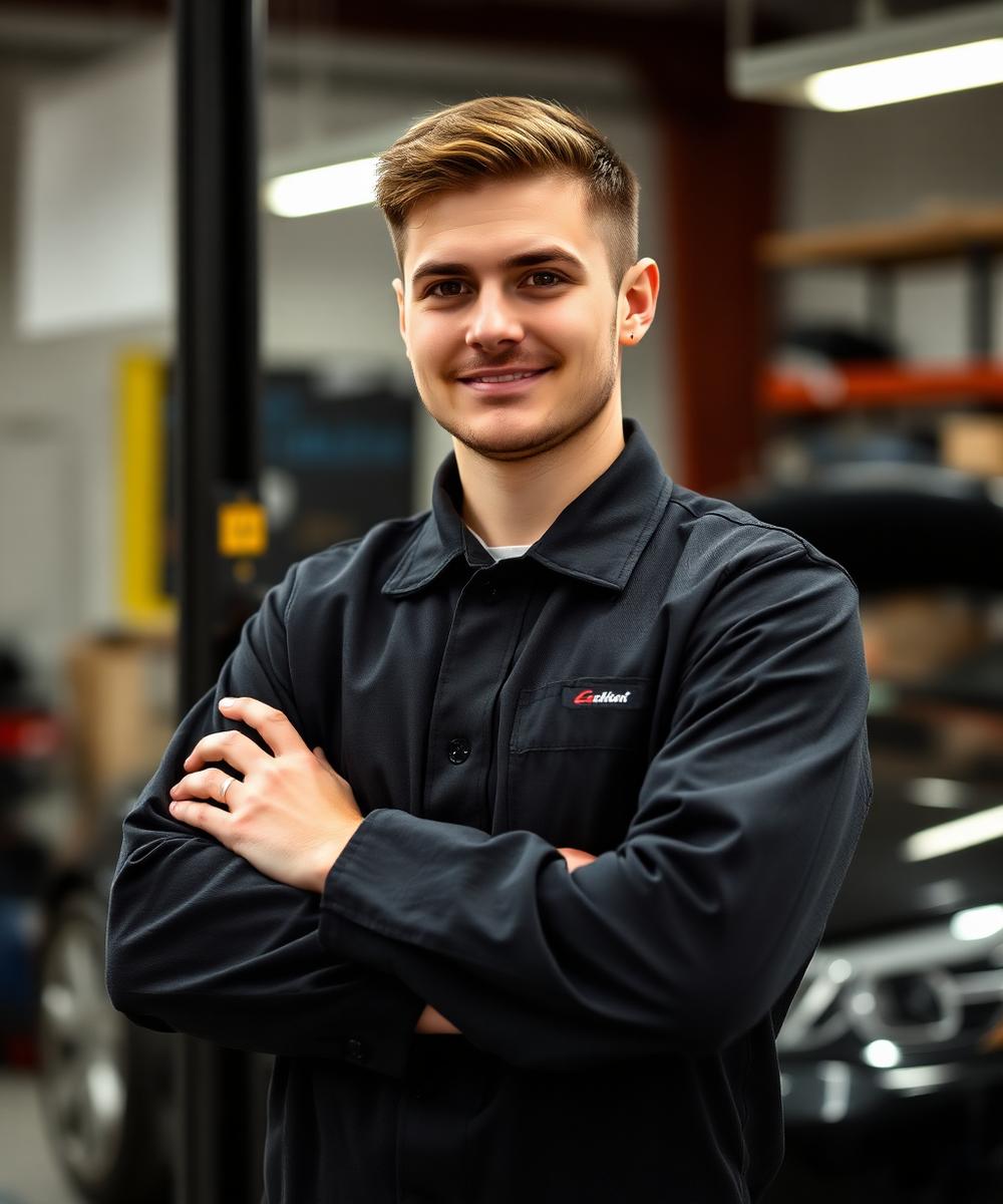 Jordan Mary, fondateur de JM Carrosserie